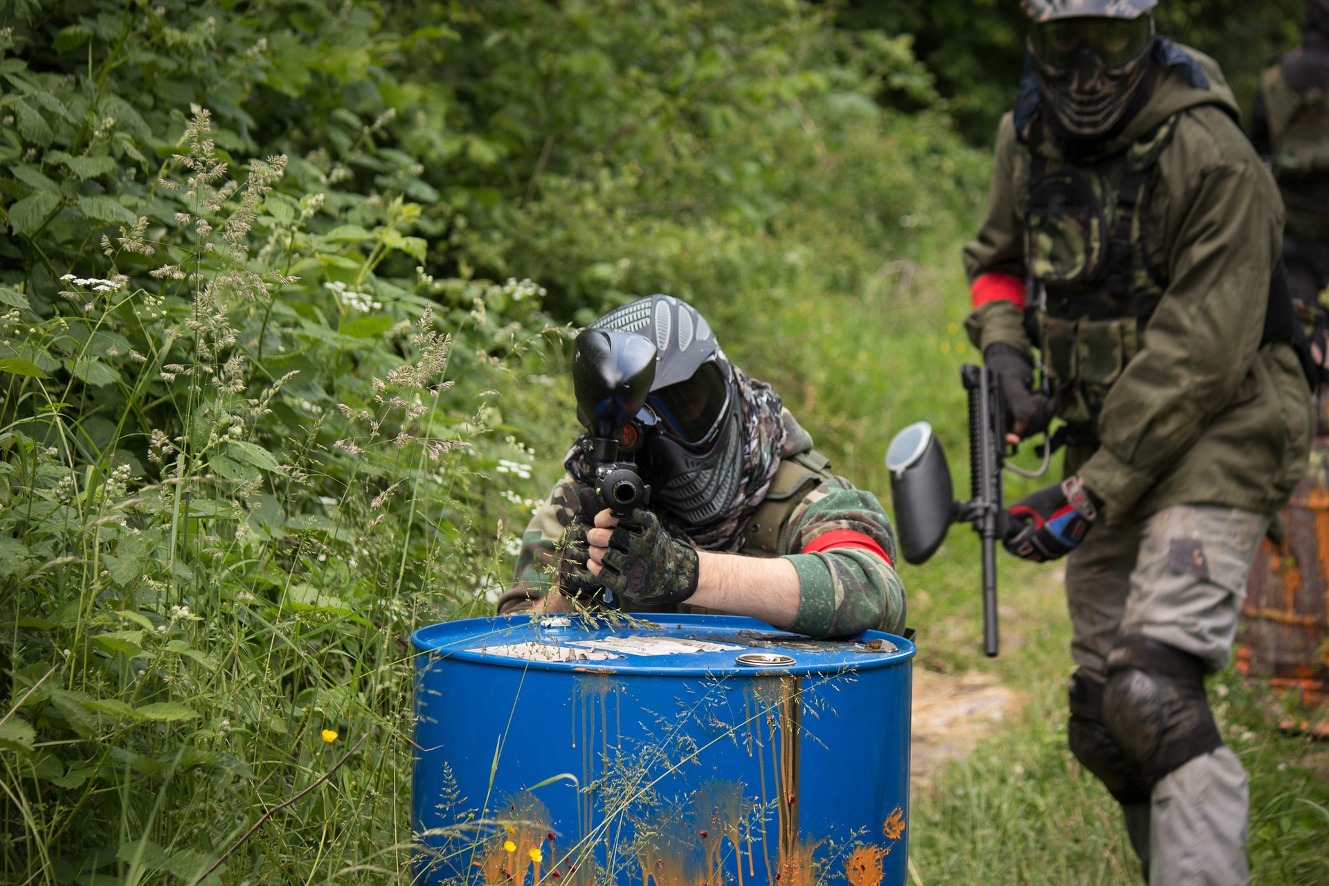 Zastrzyk pozytywnej adrenaliny z paintball 