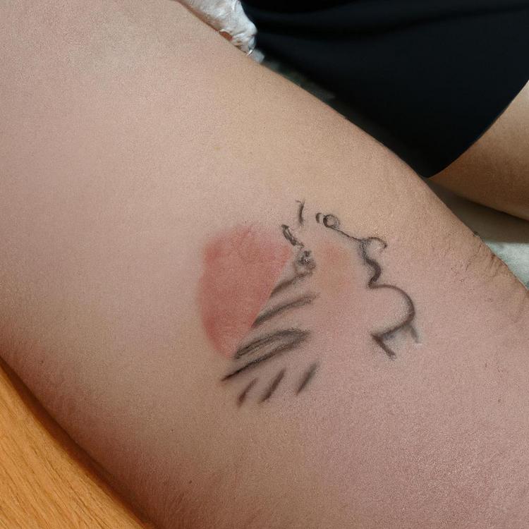 ile trwa łuszczenie tatuażu