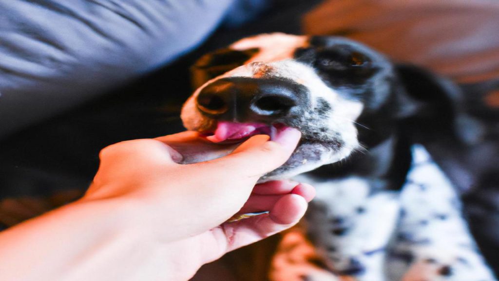 Dlaczego pies liże człowieka?